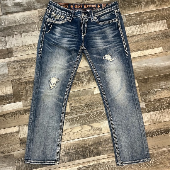 Women’s rock revival Kai capri - Picture 4 of 7